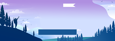 秋冬登山活动淘宝电商banner图背景