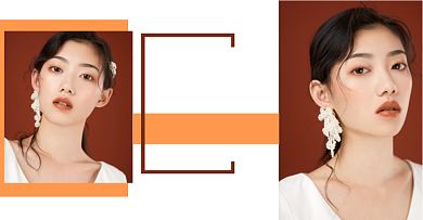 简约女装双十一促销电商海报背景