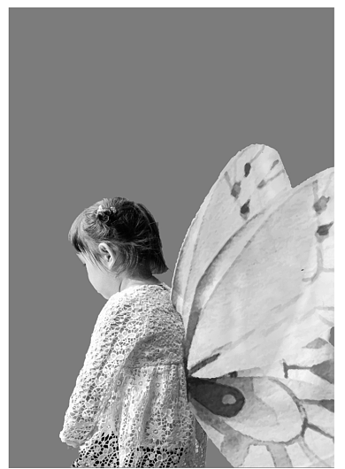 关爱自闭症儿童印刷海报模板背景