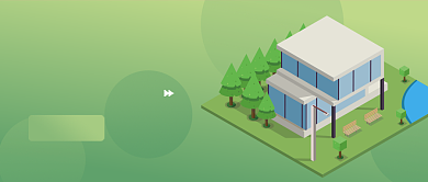 清新绿色自然房地产广告微信公众号素材图片背景