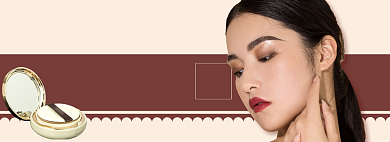 天猫美容化妆气垫特价优惠淘宝banner背景