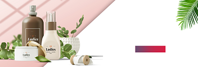初冬护肤保湿补水淘宝banner背景