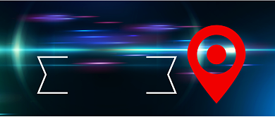 蓝色金融科技探索虚拟现实新世界首图背景