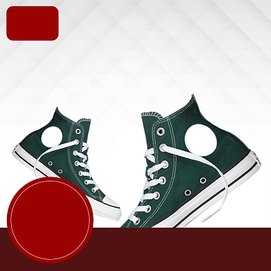 帆布鞋促销直通车主图背景