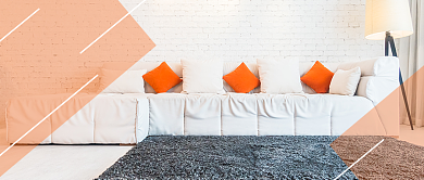 温馨舒适简约时尚地产促销广告微信公众号素材图片背景