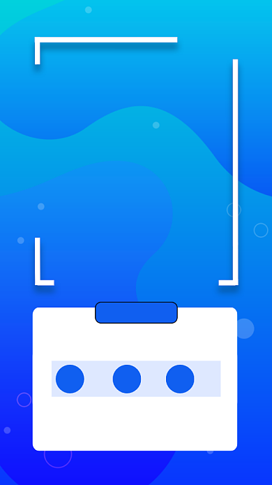 蓝色渐变暑假辅导班招生海报背景