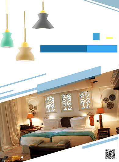 主题酒店印刷海报背景