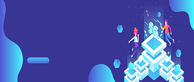 大数据科技创意插画微信公众号素材图片背景