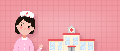 创意卡通护士日海报微信公众号素材图片背景