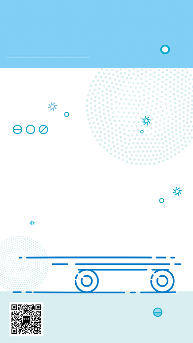 八月月签海报背景