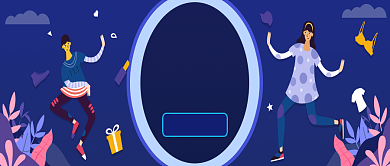 创意卡通暑期大促活动微信公众号素材图片背景