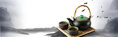 重阳节海报banner背景
