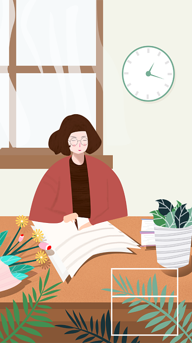 教师节日签手机海报宣传背景