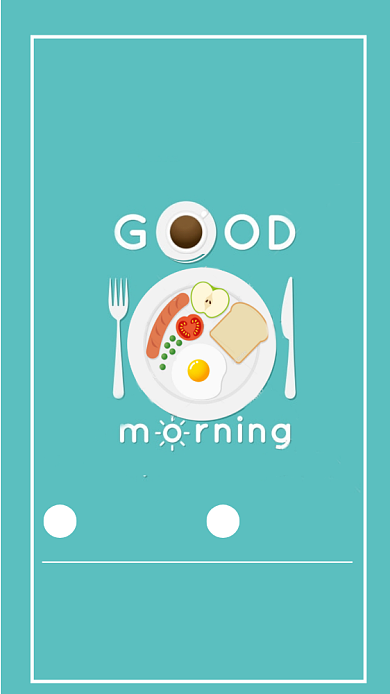 手机日签海报背景