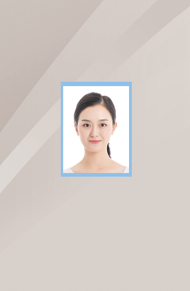 灰色创意扁平工作证背景