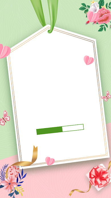 春夏新风尚手机海报背景