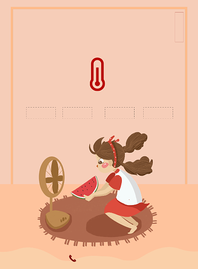 天气预警宣传海报背景