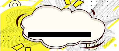 线条简约假期兼职公众号首图背景