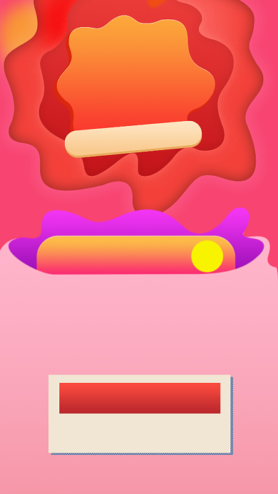 简约渐变创意双十二手机海报背景