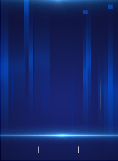 蓝色高端邀请函印刷海报背景