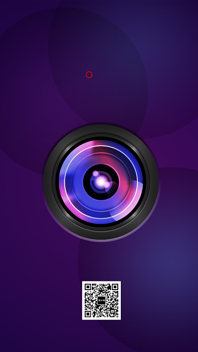 紫色时尚极简摄影旗舰发布会手机海报模板背景