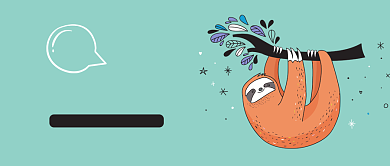 绿色卡通公众号首图背景