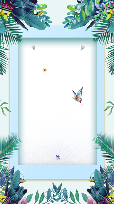 春夏新风尚促销活动海报背景