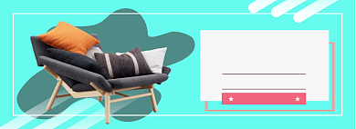 创意家居特价五折淘宝banner背景