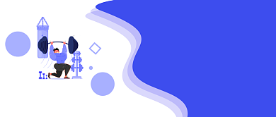 私人订制健身运动微信公众号素材图片背景