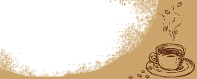 咖啡代金券背景