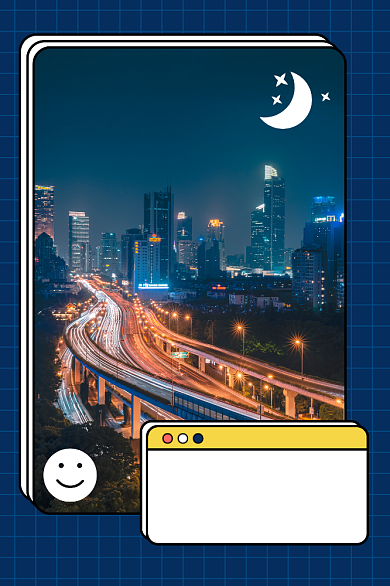 晚安世界文章配图背景