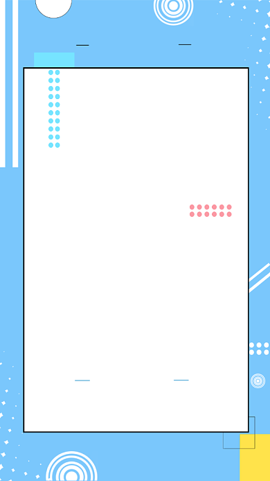 蓝色清新夏季优惠手机海报背景