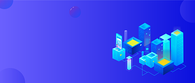 5G时代未来蓝色科技感新媒体配图背景