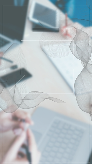 商务年中总结报告汇报手机海报背景