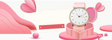 天猫情人节海报banner背景