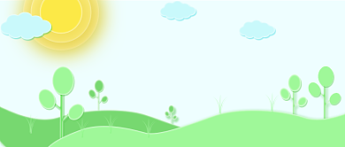 绿色清新六月公众号首图背景