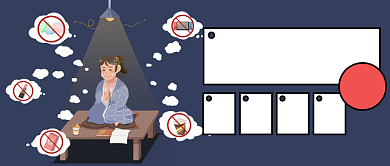 搞笑幽默佛系生活公众号首图背景