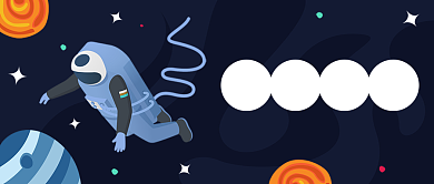 拥抱宇宙公众号首图背景