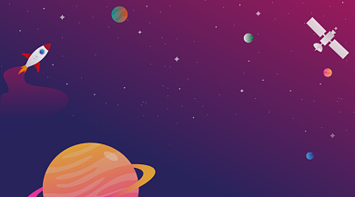 科技思维手机横板海报背景