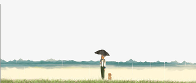 小清新谷雨公众号首图背景