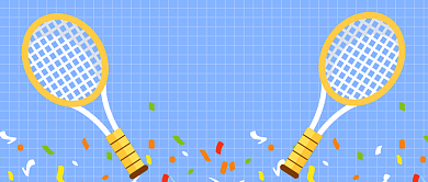 网球培训开课公众号首图背景