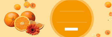 澳大利亚脐橙淘宝banner背景