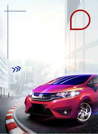 时尚汽车分期购印刷海报背景