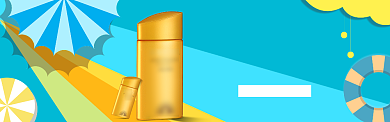 夏至特惠电商创意banner背景