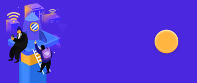 高速网络时代公众号首图背景