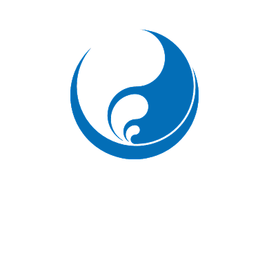 蓝色抽象企业图标设计背景