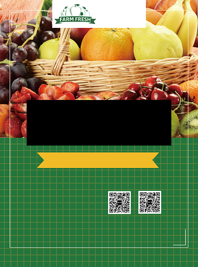 设计坞水果店开张啦背景