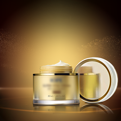 肌活智颜修护霜淘宝直通车图片背景