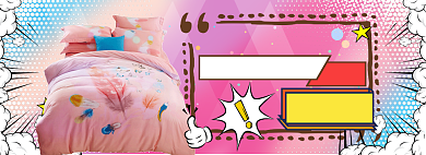 床海报banner背景