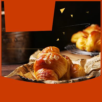 手工烘焙面包折扣促销主图直通车设计背景